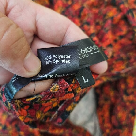 Warrior Within Designs Huntress Cinch Hoodie Jumpsuit Floral Printed Size L - Picture 6 of 10